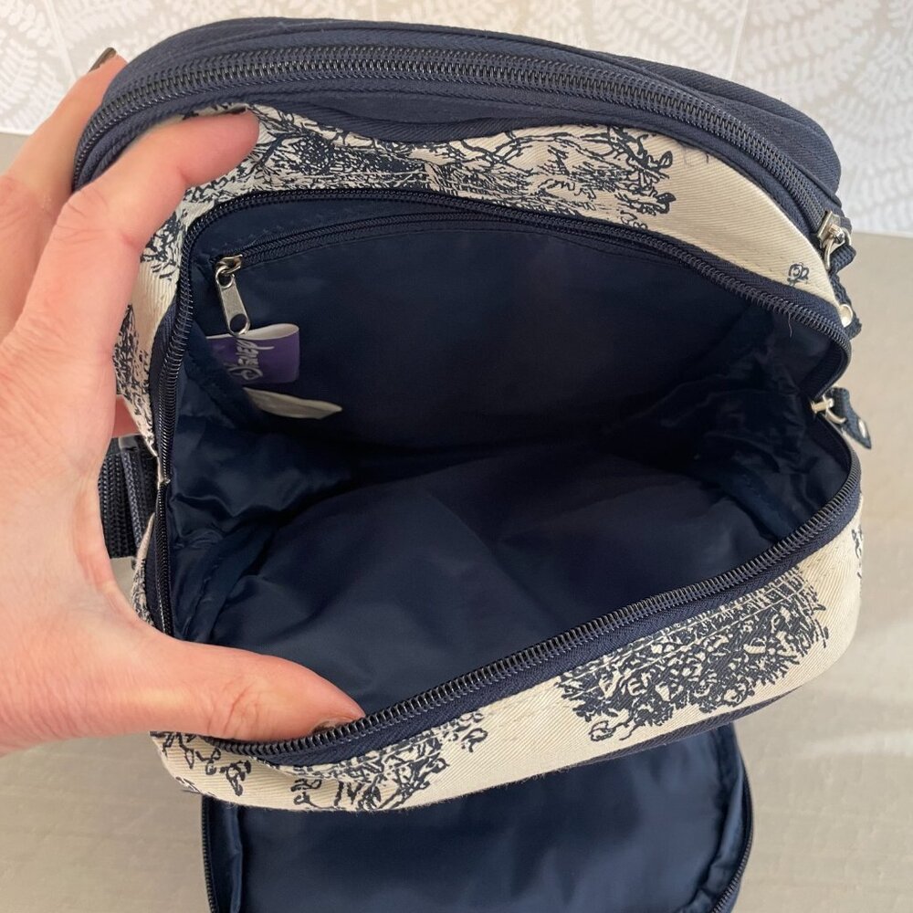 Disney Blue and White Crossbody Bag with Urban Design - Picture 5 of 16